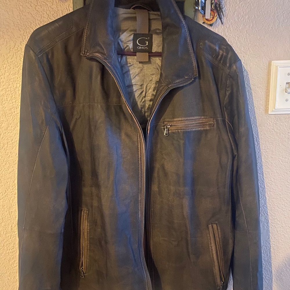 Mens Gimo Leather Jacket
